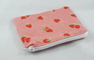 Strawberries - Padded Coin Pouch