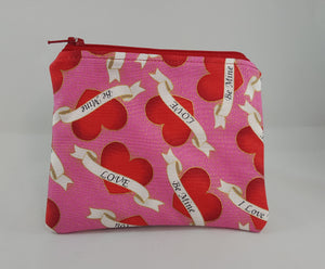 Love - Padded Coin Pouch