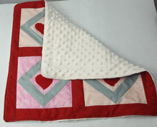 Hopelessly Romantic - Cat or Small Dog Quilted Blanket