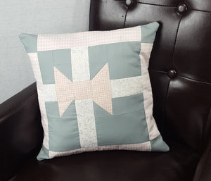 Hopelessly Romantic - Quilted Cushion Cover