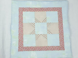 Shabby Chic - Cat or Small Dog Quilted Blanket