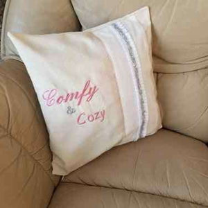 Comfy and Cozy Canvas Cushion Cover